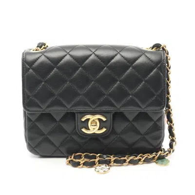 CHANEL LEATHER SHOULDER BAG (PRE-OWNED)