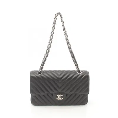 CHANEL LEATHER SHOULDER BAG (PRE-OWNED)