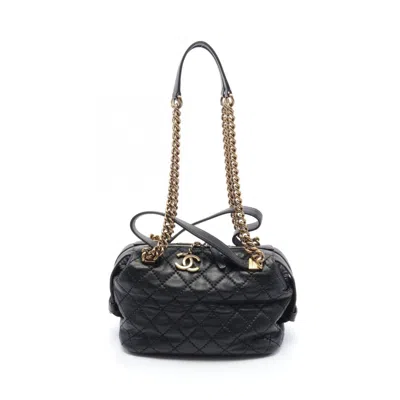 CHANEL LEATHER SHOULDER BAG (PRE-OWNED)