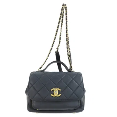 CHANEL LEATHER SHOULDER BAG (PRE-OWNED)