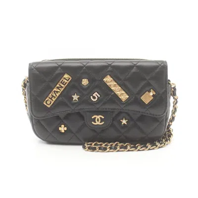 CHANEL LEATHER SHOULDER BAG (PRE-OWNED)