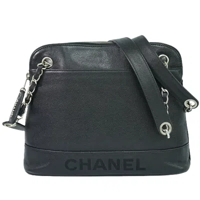 CHANEL LEATHER SHOULDER BAG (PRE-OWNED)