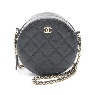 CHANEL LEATHER SHOULDER BAG (PRE-OWNED)