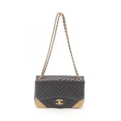 CHANEL LEATHER SHOULDER BAG (PRE-OWNED)