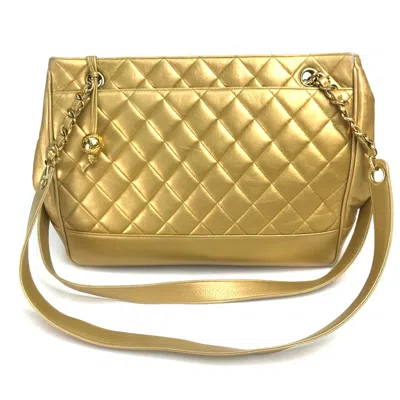 CHANEL LEATHER SHOULDER BAG (PRE-OWNED)