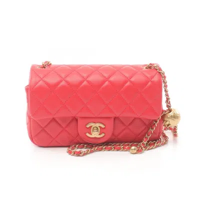 CHANEL LEATHER SHOULDER BAG (PRE-OWNED)