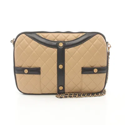 CHANEL LEATHER SHOULDER BAG (PRE-OWNED)