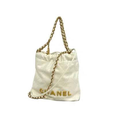 CHANEL LEATHER SHOULDER BAG (PRE-OWNED)