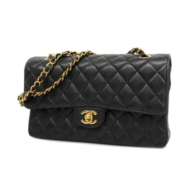 CHANEL MATELASSE CAVIAR LEATHER SHOULDER BAG (PRE-OWNED)