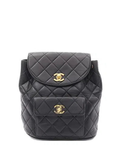 CHANEL MATELASSÉ LEATHER BACKPACK