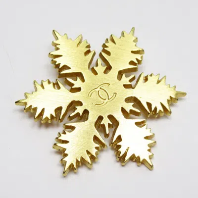 CHANEL METAL BROOCH (PRE-OWNED)