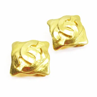 CHANEL METAL CLIP EARRINGS (PRE-OWNED)