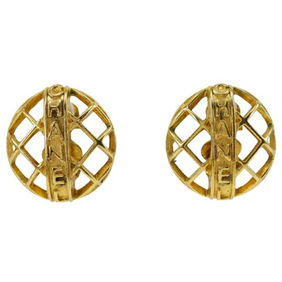 CHANEL METAL CLIP EARRINGS (PRE-OWNED)