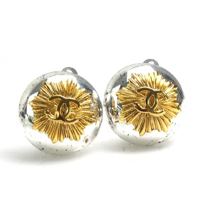 CHANEL METAL CLIP EARRINGS (PRE-OWNED)