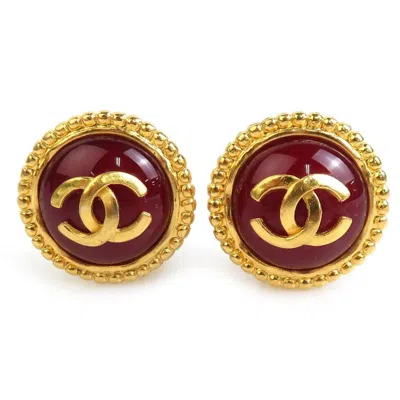 CHANEL METAL CLIP EARRINGS (PRE-OWNED)