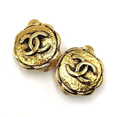 CHANEL METAL CLIP EARRINGS (PRE-OWNED)