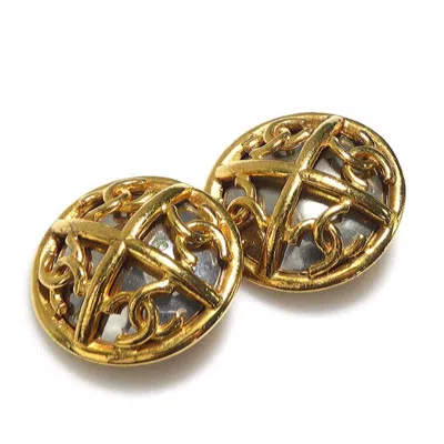 CHANEL METAL CLIP EARRINGS (PRE-OWNED)