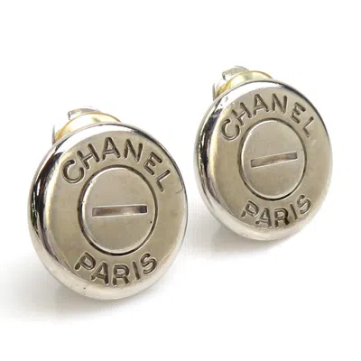 CHANEL METAL CLIP EARRINGS (PRE-OWNED)