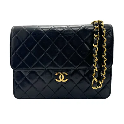 CHANEL METAL LEATHER SHOULDER BAG (PRE-OWNED)