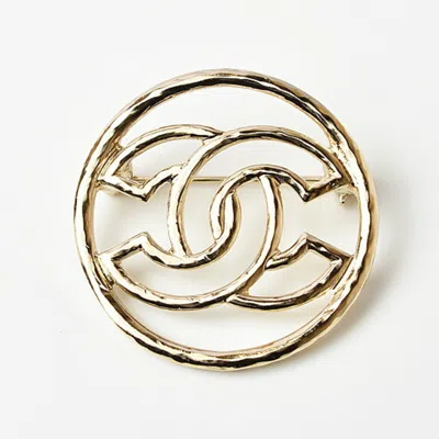 CHANEL METAL PIN BROOCH (PRE-OWNED)