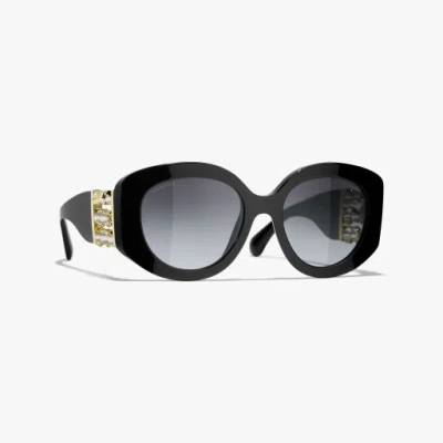 CHANEL OVAL SUNGLASSES