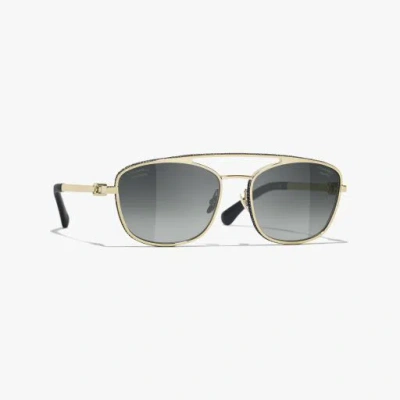 CHANEL PILOT SUNGLASSES
