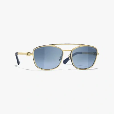 CHANEL PILOT SUNGLASSES