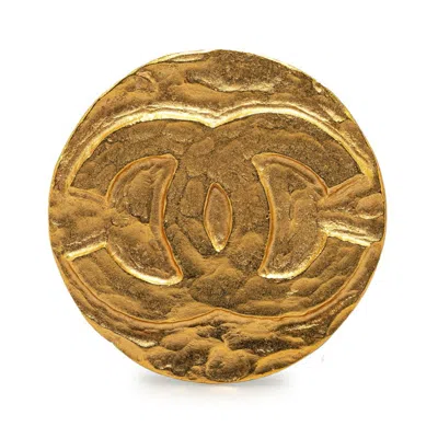 CHANEL PLATING BROOCH (PRE-OWNED)