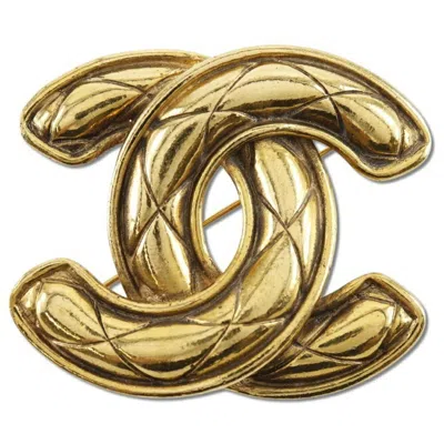 CHANEL PLATING BROOCH (PRE-OWNED)