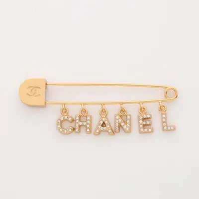 CHANEL PLATING BROOCH (PRE-OWNED)