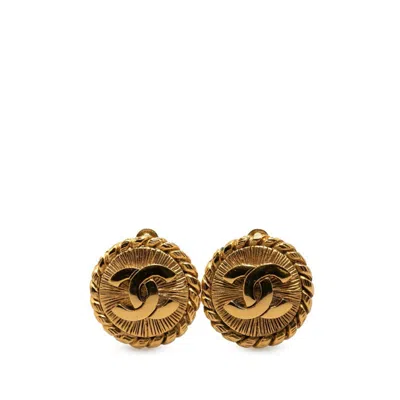 CHANEL PLATING CLIP EARRINGS (PRE-OWNED)