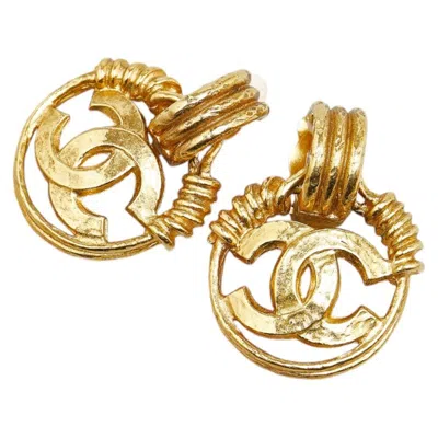 CHANEL PLATING CLIP EARRINGS (PRE-OWNED)