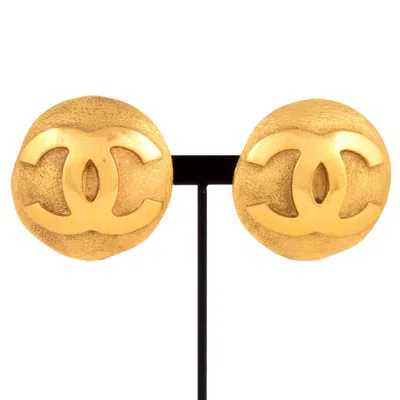 CHANEL PLATING CLIP EARRINGS (PRE-OWNED)