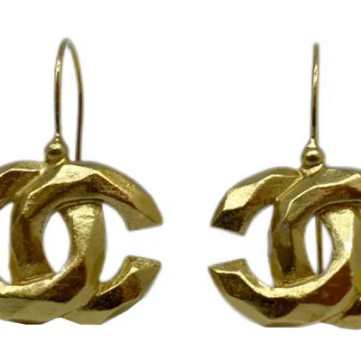 CHANEL PLATING STUD EARRINGS (PRE-OWNED)