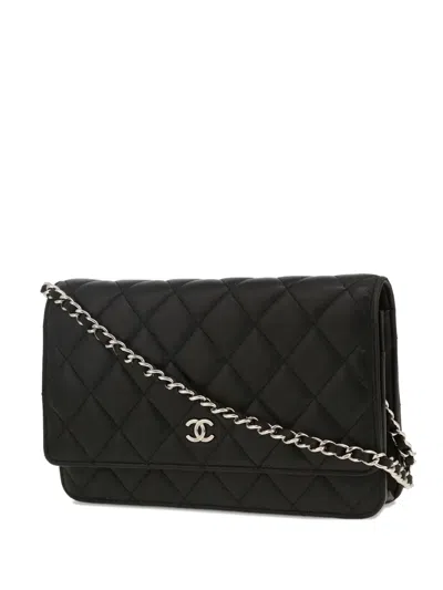 CHANEL QUILTED CHAIN-STRAP WALLET BAG