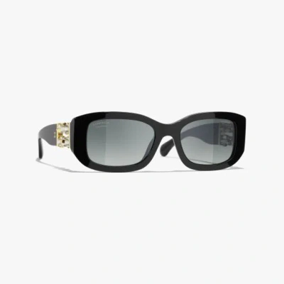 CHANEL RECTANGLE SUNGLASSES