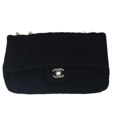 CHANEL TIMELESS/CLASSIQUE COTTON SHOULDER BAG (PRE-OWNED)