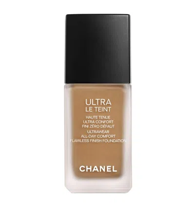 CHANEL ULTRA LE TEINT FLUIDE ULTRAWEAR ALL-DAY COMFORT FLAWLESS FINISH FOUNDATION