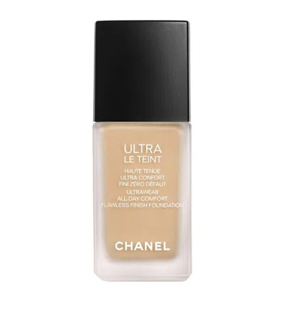 CHANEL ULTRA LE TEINT ULTRAWEAR - ALL-DAY COMFORT - FLAWLESS FINISH FOUNDATION