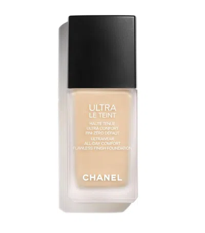 CHANEL ULTRA LE TEINT ULTRAWEAR - ALL-DAY COMFORT - FLAWLESS FINISH FOUNDATION