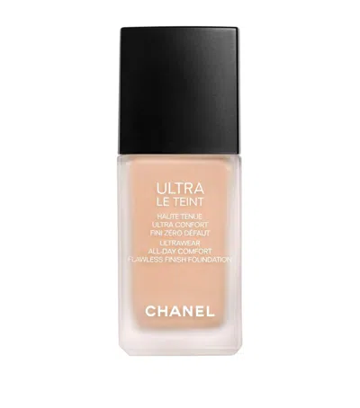 CHANEL ULTRA LE TEINT ULTRAWEAR - ALL-DAY COMFORT - FLAWLESS FINISH FOUNDATION