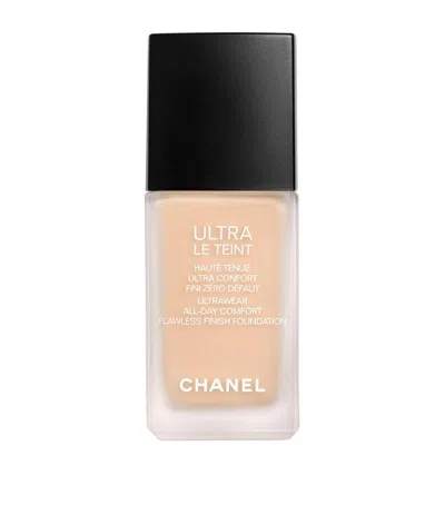 CHANEL ULTRA LE TEINT ULTRAWEAR - ALL-DAY COMFORT - FLAWLESS FINISH FOUNDATION