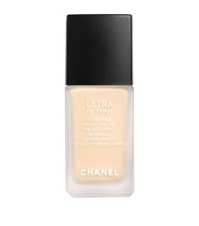 CHANEL ULTRA LE TEINT ULTRAWEAR - ALL-DAY COMFORT - FLAWLESS FINISH FOUNDATION