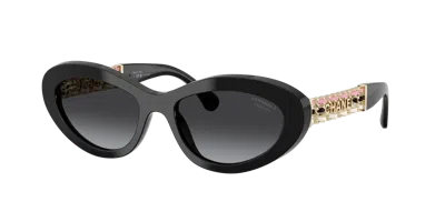 CHANEL CHANEL WOMAN SUNGLASS CAT EYE SUNGLASSES CH5538QA