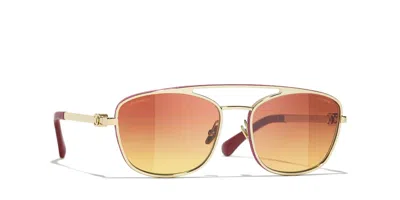 CHANEL CHANEL WOMAN SUNGLASS PILOT SUNGLASSES CH4290Q