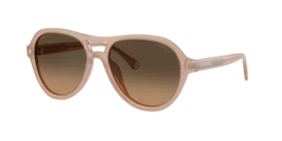 CHANEL CHANEL WOMAN SUNGLASSES PILOT SUNGLASSES CH5552U