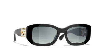 CHANEL CHANEL WOMAN SUNGLASSES RECTANGLE SUNGLASSES CH5542