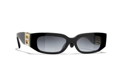 CHANEL CHANEL WOMAN SUNGLASS RECTANGLE SUNGLASSES CH5544