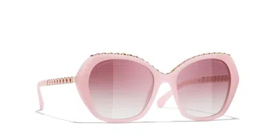CHANEL CHANEL WOMAN SUNGLASSES BUTTERFLY SUNGLASSES CH5547Q