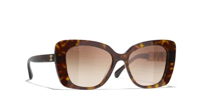 CHANEL CHANEL WOMAN SUNGLASS SQUARE SUNGLASSES CH5422B